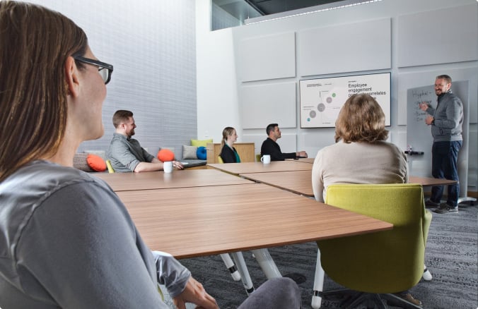 people sitting in conference room