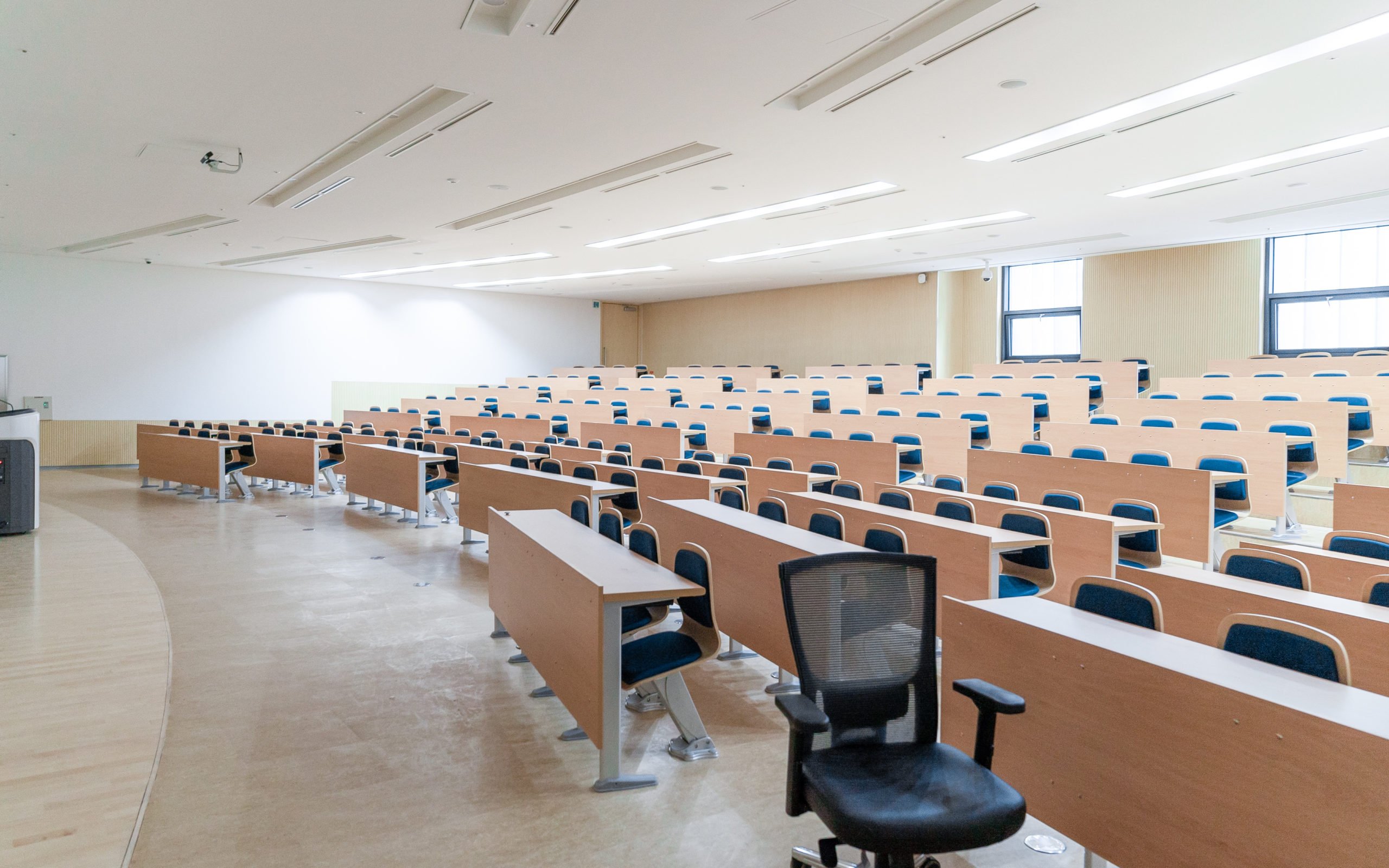 Empty classroom